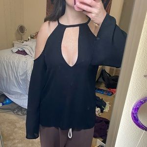 Cold shoulder top